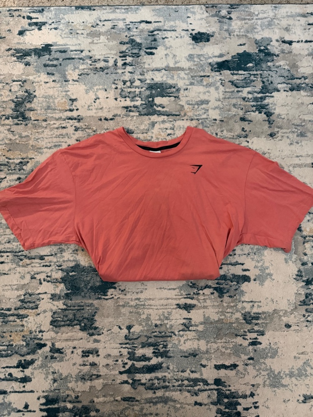 Burnt Orange Short-Sleeve Mens Tee